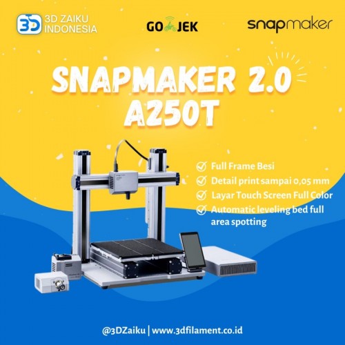 Original Snapmaker 2.0 A250 3 in 1 Large 3D Printer CNC and Laser